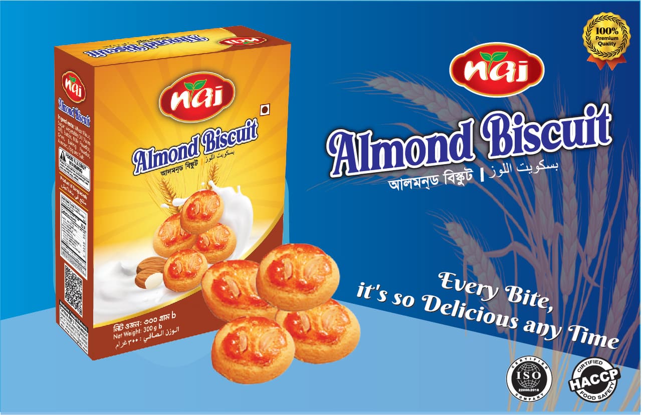 Farhan Agro Almond Biscuits - Image 1
